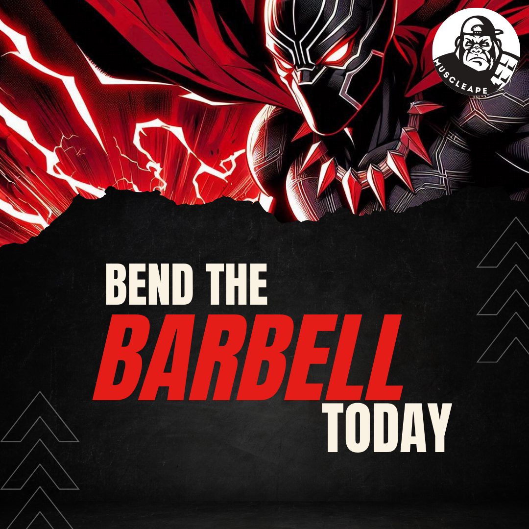 Muscleape Weight Lifting Straps Beast Mode Red & Black Wrist Supporter For Gym. Gym Accessories Men & Women. | | Muscleape