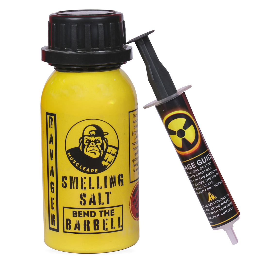 Muscle Ape Ravager - The Strongest Smelling Salt In The World. Designed for competitive powerlifters to get an edge in competitions. | | Muscleape