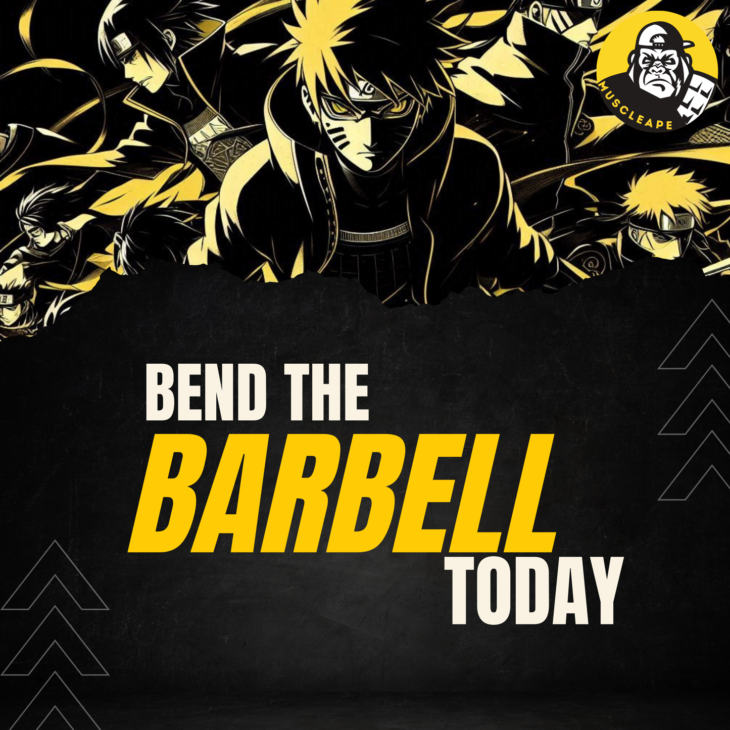 Muscleape Wrist Support Wraps for Gym| For Powerlifters, Bodybuilders and Other Strength Athletes| 3 Inches Velcro with Thumb Loop | Bumblebee