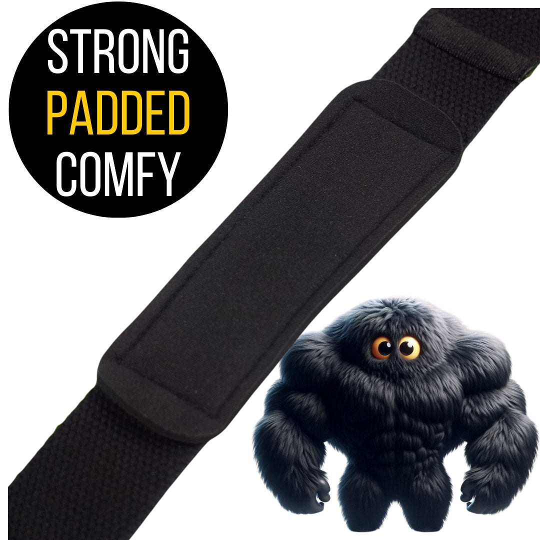 Muscleape Weight Lifting Straps Wrist Supporter For Gym. Gym Accessories Men & Women. Wrist Strap For Gym With Wrist Support.Deadlift Strap Weightlifting Straps For Grip Gym Straps For Weight Lifting | Powerlifting | Muscleape