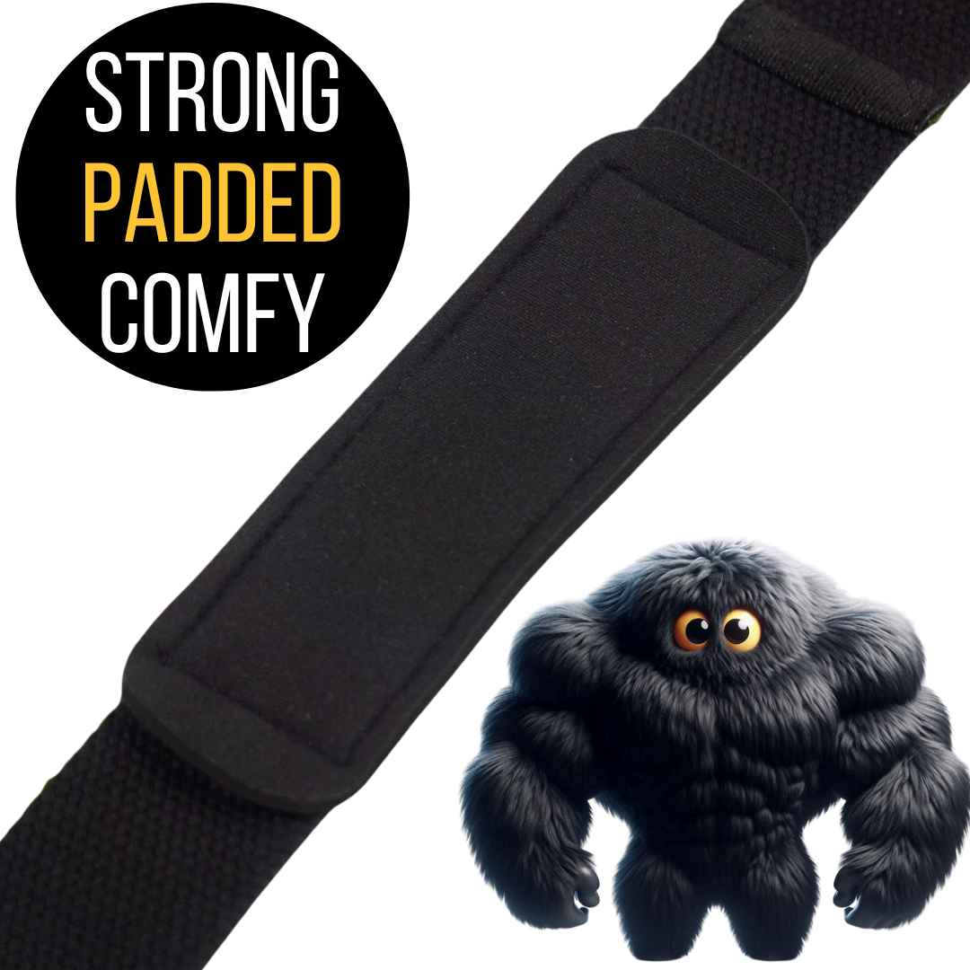 Muscleape Original Weight Lifting Straps Wrist Supporter For Gym. Gym Accessories Men & Women. Wrist Strap For Gym With Wrist Support. | Powerlifting | Muscleape