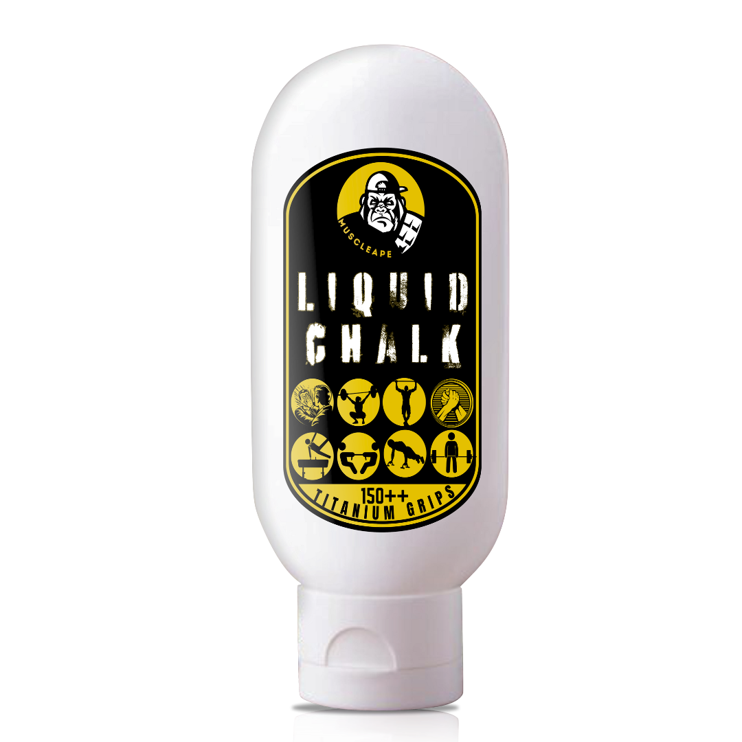 Muscleape Liquid Chalk Cream For Titanium Strenght Dry Grip.Sweat Free Hands for Weightlifting, Gym, Rock Climbing, Calisthenics, Gymnastics, CrossFit, Bodybuilding. 70 Ml. | | Muscleape