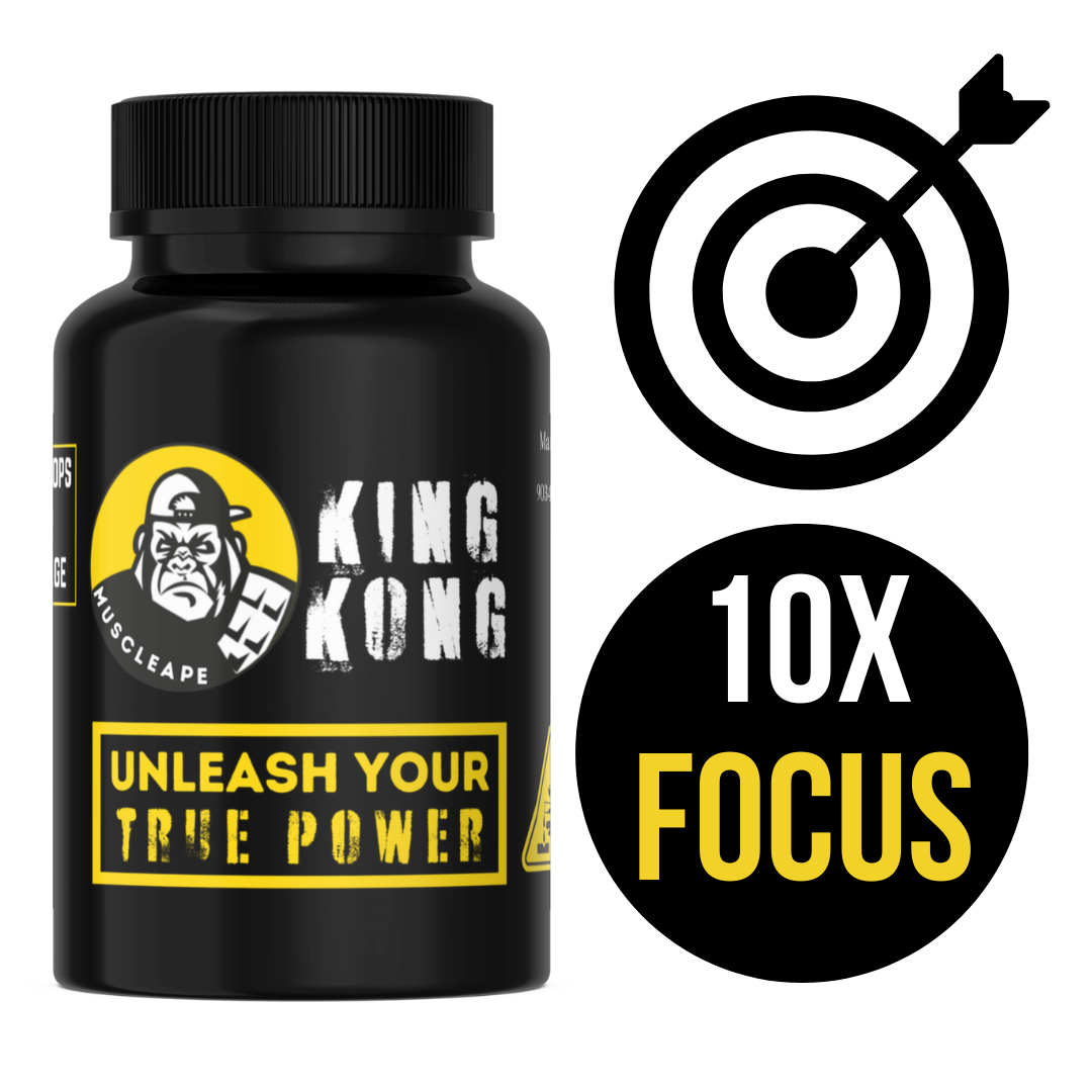 Muscleape King Kong |Polymerised Ammonia Smeliing Salt For Elite Powerlifters and Other Gym Athletes| Strongest Ammonia Stimulant| Open-Sniff-Bend The Barbell.50gm Pre Activated Ammonia Crystalls. | | Muscleape
