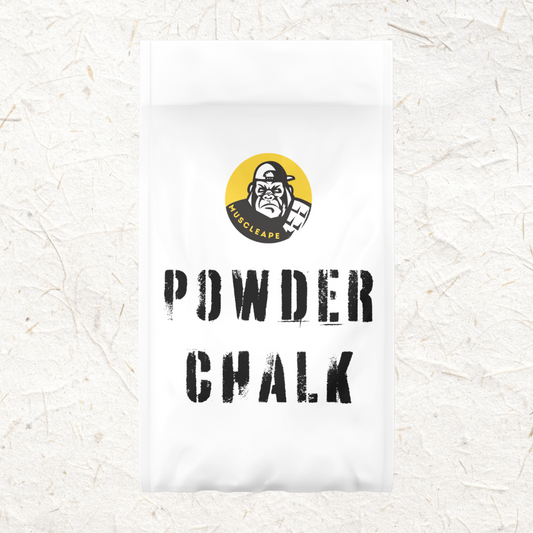Muscleape Chalk Powder for Superior Grip. 500gm Premium Chalk for Weightlifting,Bodybuilding Powerlifting, Calisthenics and Other Sports. | Powerlifting | Muscleape