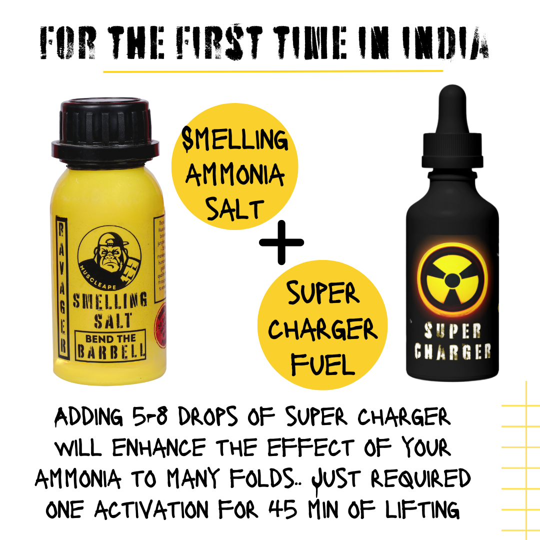 Muscle Ape Ravager With Activator Fuel - The Strongest Smelling Salt In The World. Designed for competitive powerlifters. | Powerlifting | Muscleape