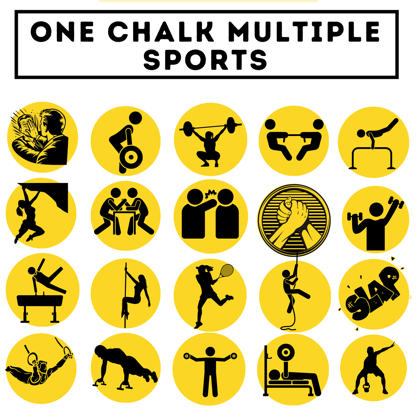 Muscleape Liquid Chalk Cream for Stronger Titanium Strenght Dry Grip. Sweat Free Hands for Weightlifting, Gym, Calisthenics, Gymnastics, CrossFit, Bodybuilding. Grip Harder- Lift Heavier. 250++ Lifts | | Muscleape