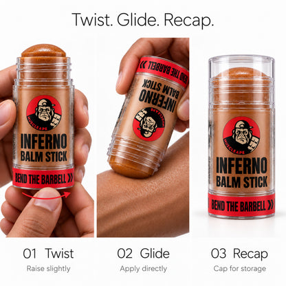 Muscleape Infer Balm Stick. Rapid Warmup. 50ml