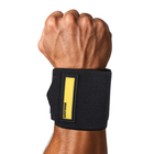 Muscleape Black Wrist Wraps | Classic