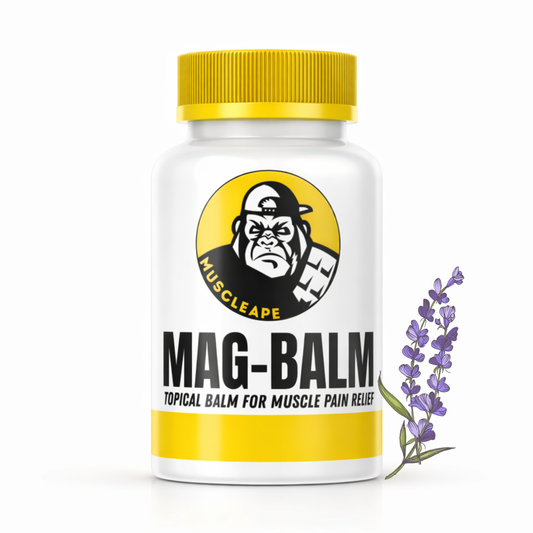 Muscleape Magnesium Balm for Muscle Pain & Relaxation.