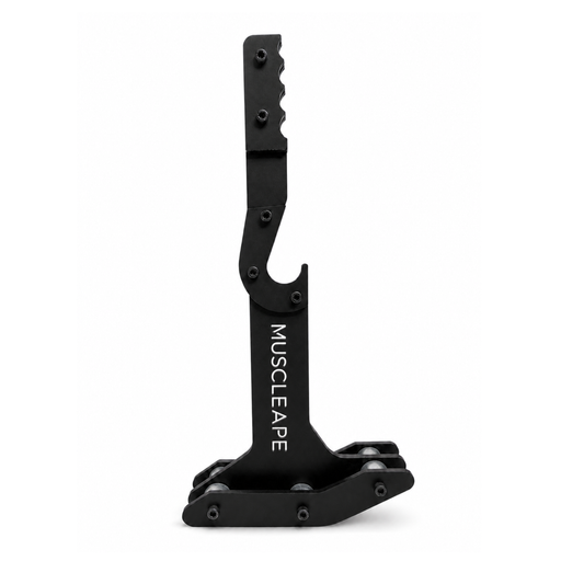 MUSCLEAPE Barbell Deadlift Jack - Weight Plate Loading Tool