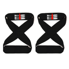Muscleape Mahakaal 8-Shape Lifting Straps (Black) |