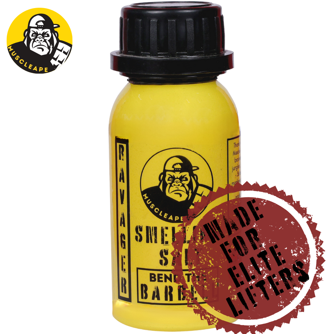 Muscle Ape Ravager - The Strongest Smelling Salt In The World. Designed for competitive powerlifters to get an edge in competitions. | | Muscleape