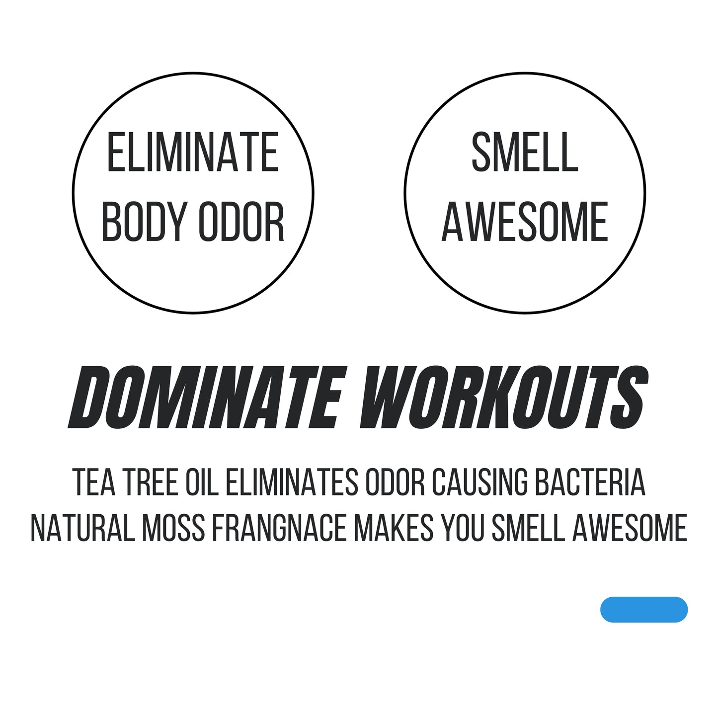 Muscleape Body Roll On Deodorant | Active Fresh Moss
