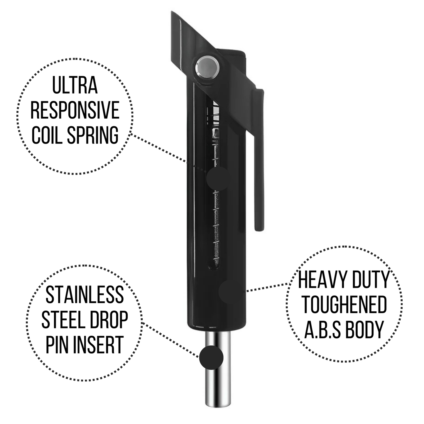 Muscleape Drop Set Pin for Weight Stack – Quick Change Cable Machine Attachment, Heavy Duty Steel Gym Accessory for Fast Drop Sets, Bodybuilding & Hypertrophy Training