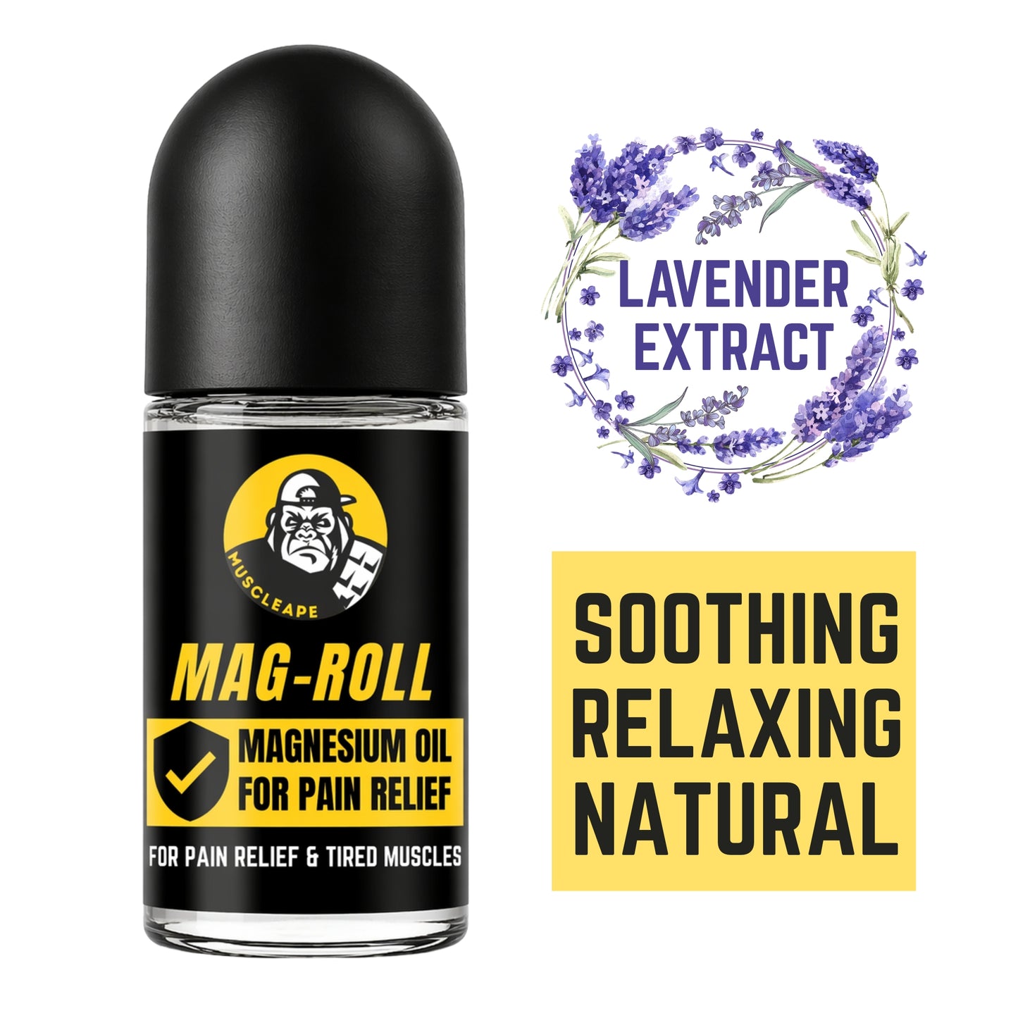 Muscleape Magnesium Muscle Relaxant Roll-On
