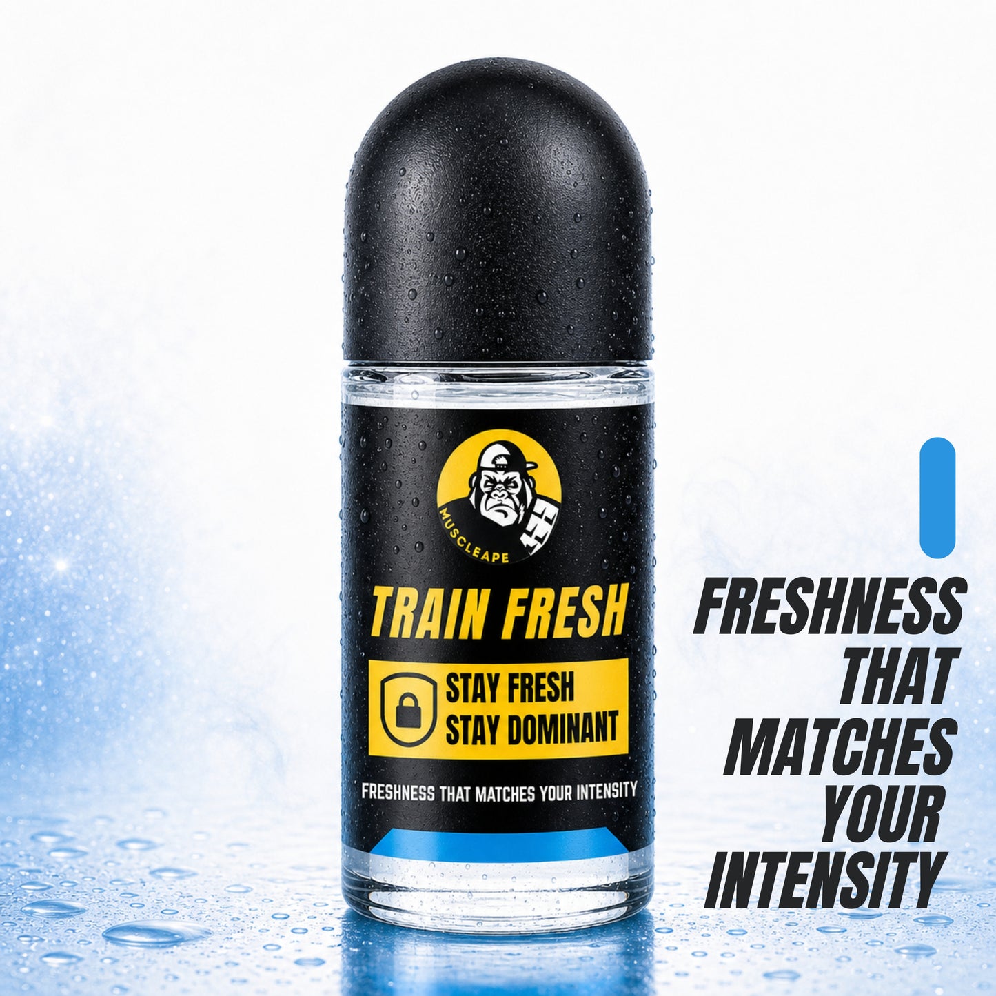Muscleape Body Roll On Deodorant | Active Fresh Moss