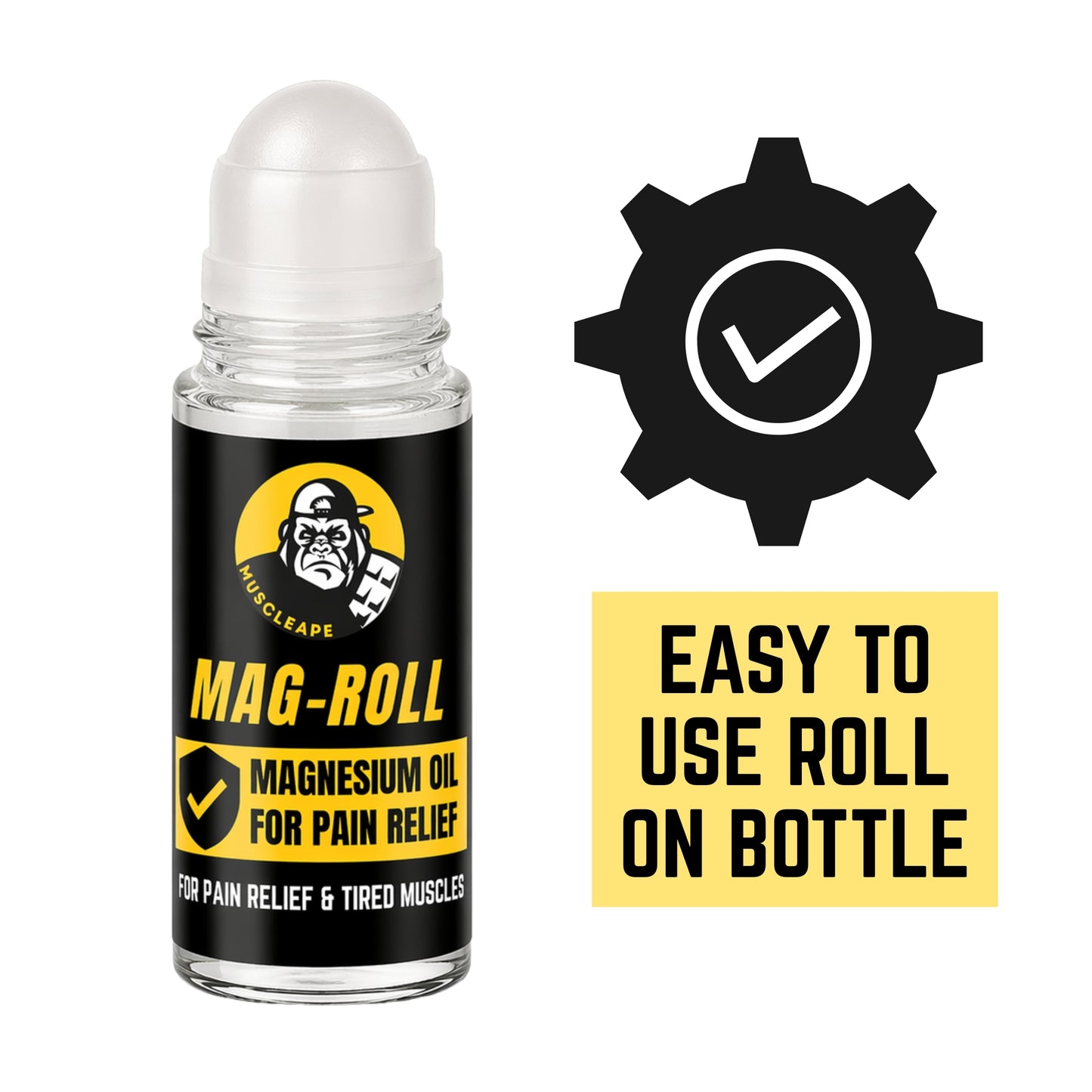 Muscleape Magnesium Muscle Relaxant Roll-On