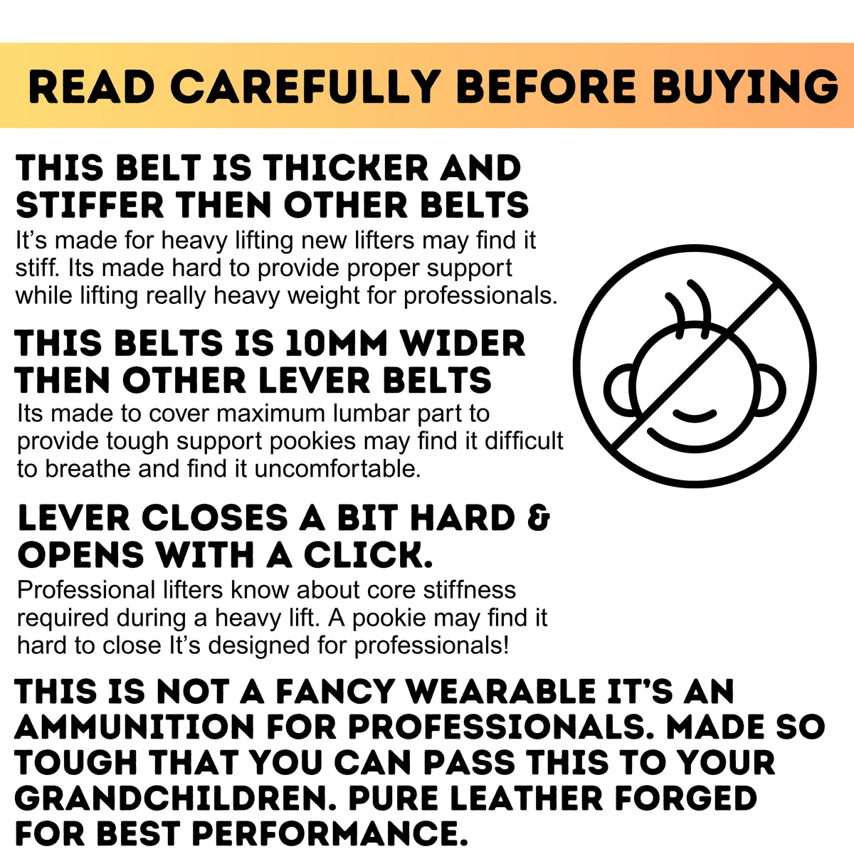 Muscleape Genuine Leather Lever Belt | Lifetime Warranty | Brown Leather