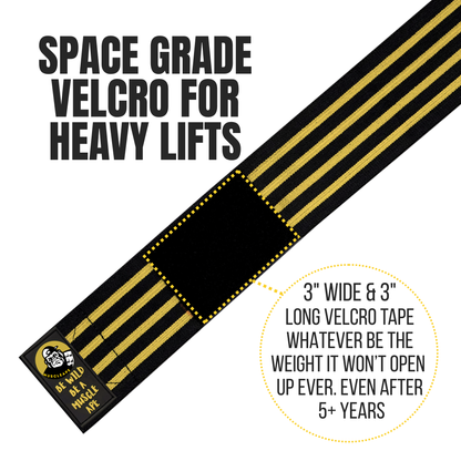 Muscleape 2m Knee & Joint Support Wraps | Bumblebee