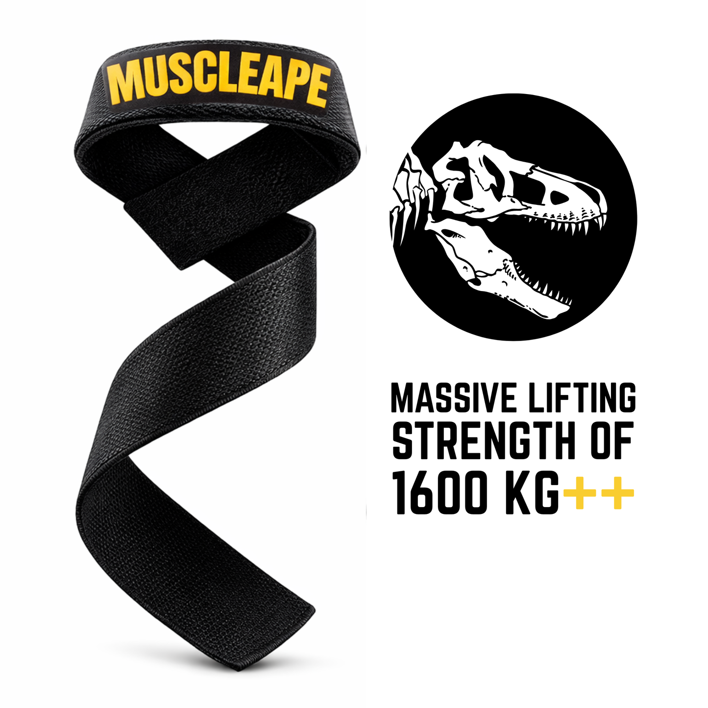 Muscleape Original Weight Lifting Straps .
