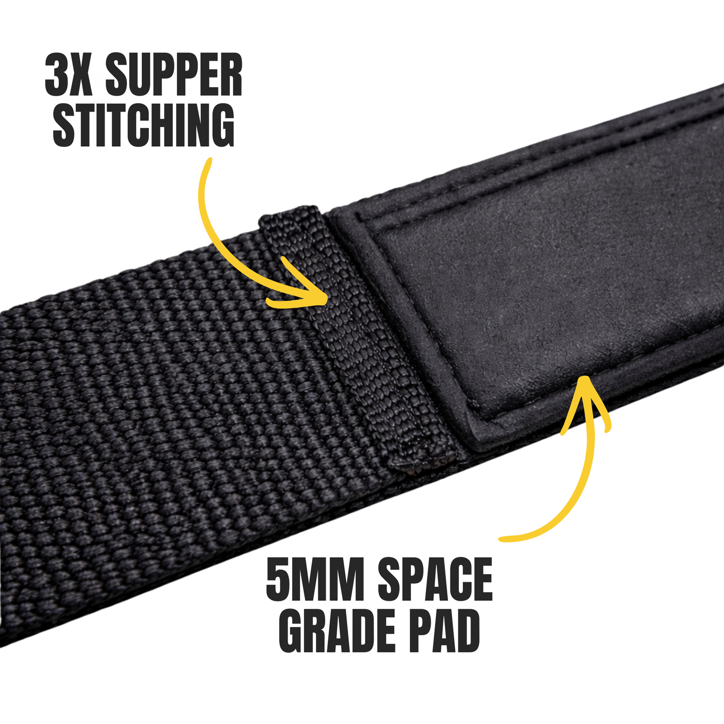 Muscleape 8 Shape Weight Lifting Straps | Original