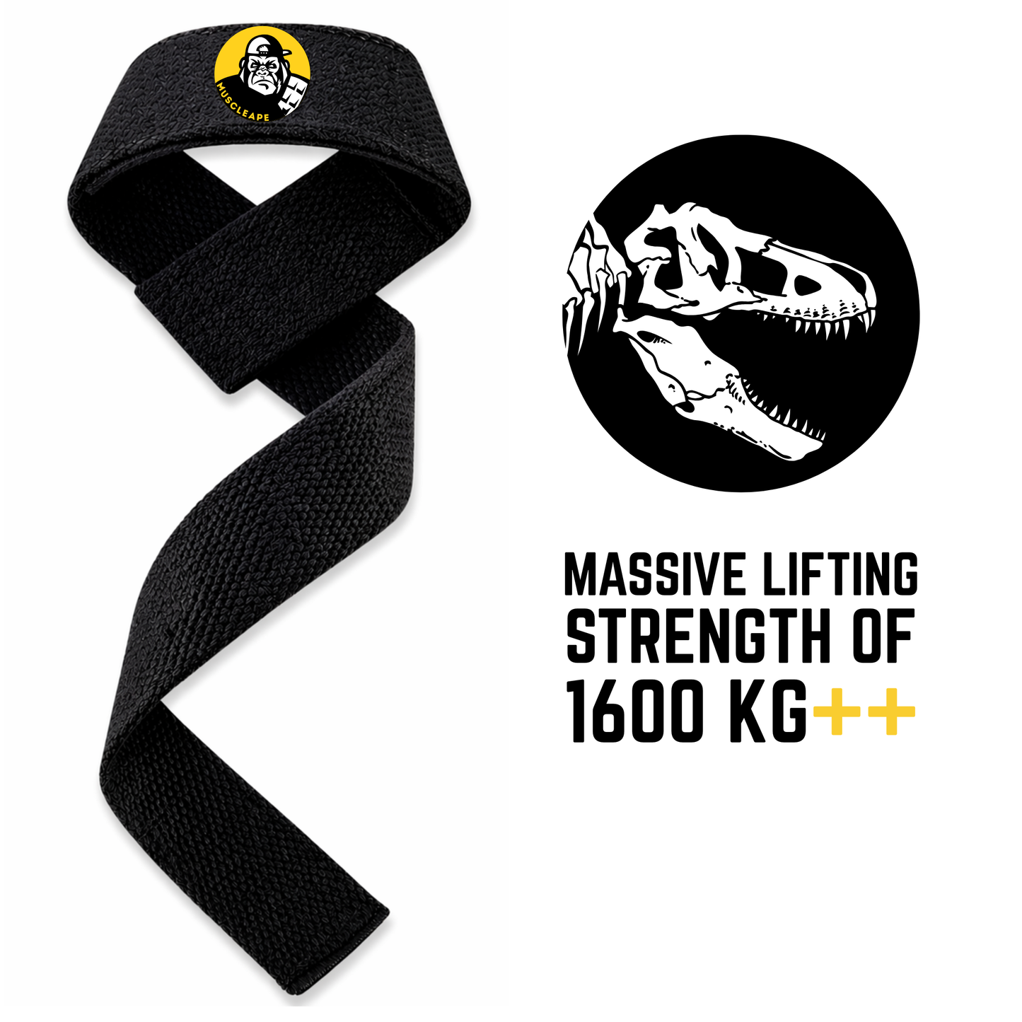 Muscleape Weight Lifting Straps.