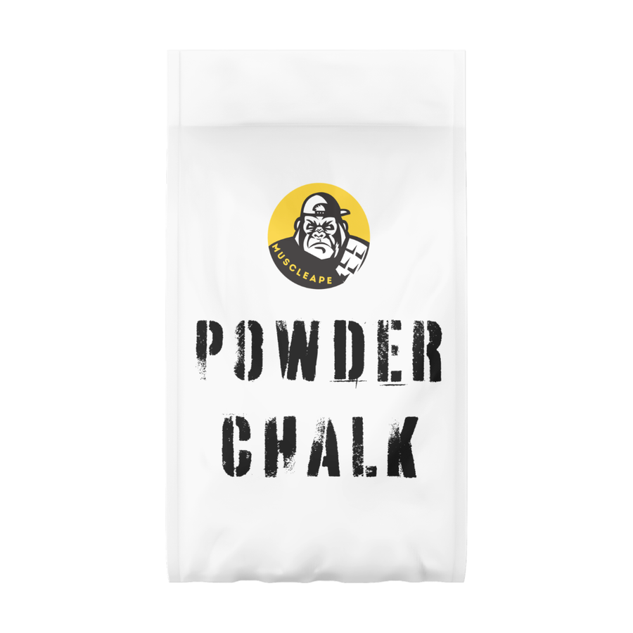 Muscleape Gym Chalk Powder 500g | Premium Dry Grip for Weightlifting, Powerlifting, Calisthenics & Climbing | Sweat Control, Long-Lasting