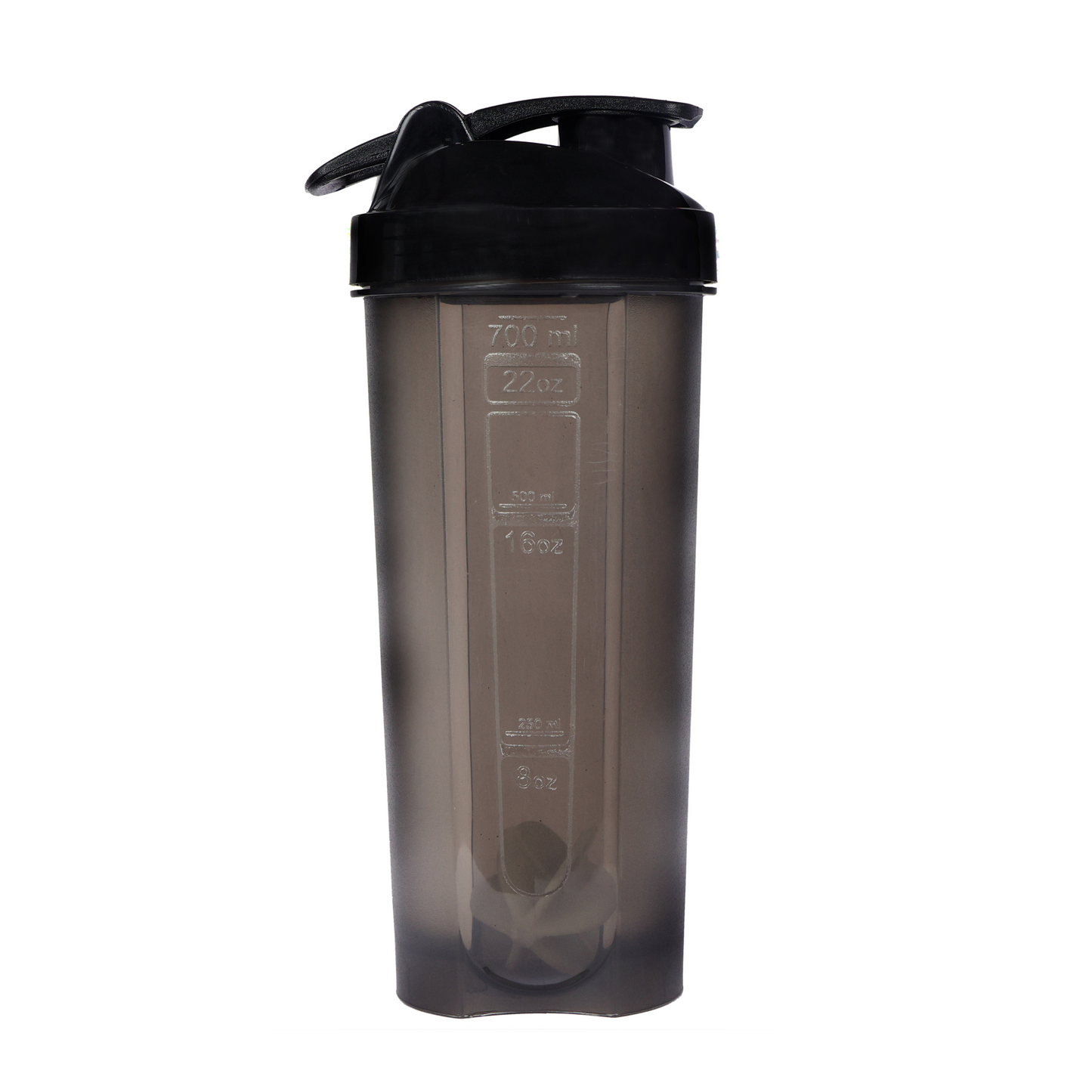 Muscleape Gym Typhoon Shaker Bottle 700Ml 100% Leakproof Guarantee Sipper Bottle Ideal For Protein,Preworkout And Bcaas,Bpa Free Material-Black | Gym | Muscleape