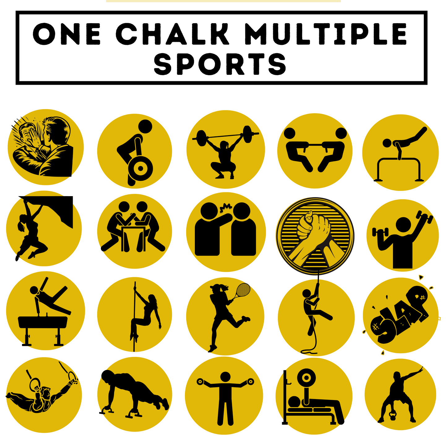 Muscleape Liquid Chalk 200Ml. Turn Your Grip Into Titanium Strength Hypergrip| Sufficient for 150+ Lifts| Best for Weightlifting, Powerlifting, Gymnastics, Calisthenics, CrossFit and Other Sports | Powerlifting | Muscleape
