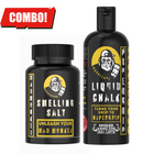 Muscleape Liquid Chalk 200ml with Smelling Salt For Big Lifts. | | Muscleape