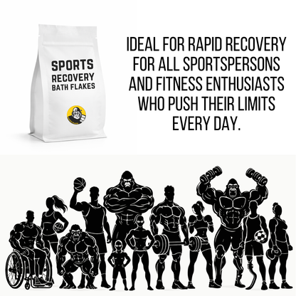 Muscleape Sports Recovery Bath Flakes