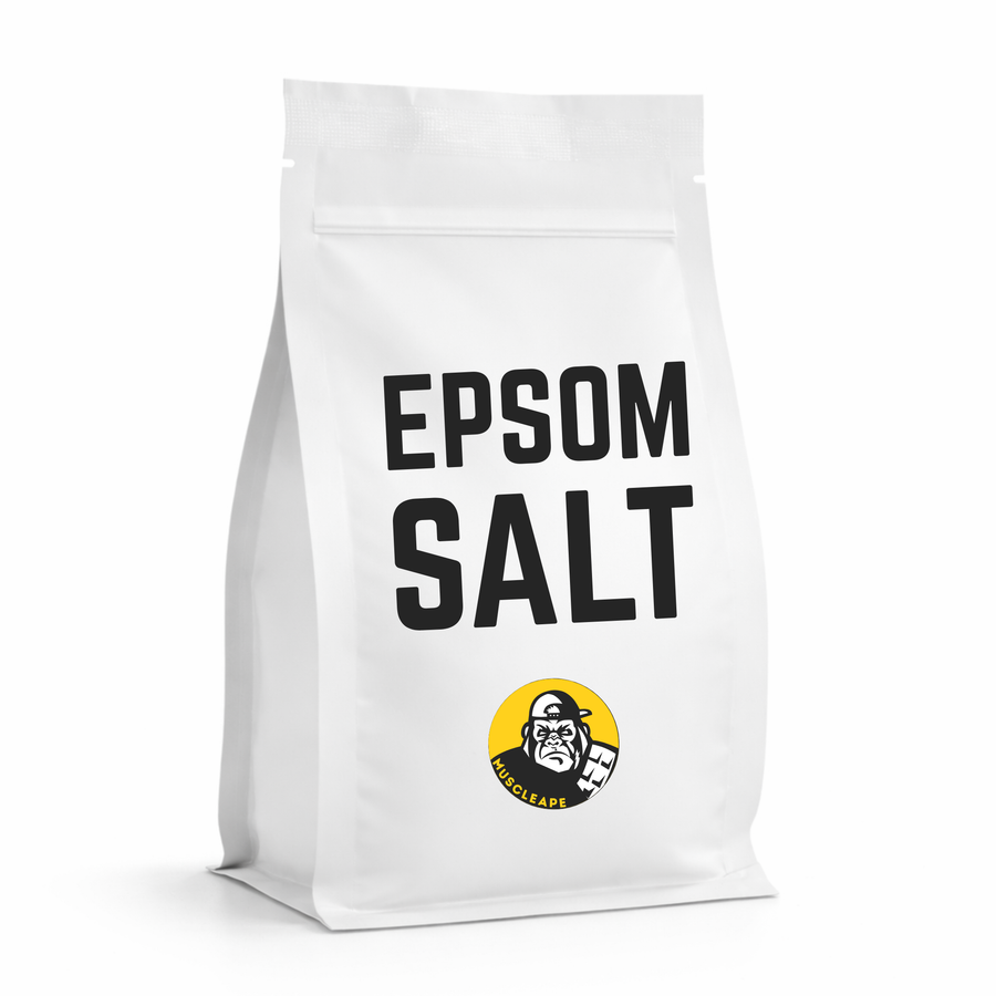 Muscleape Epsom Salt for Muscle Recovery & Soreness Relief | Magnesium Sulfate Bath Salt for Post Workout Relaxation, Foot Soak & Gym Recovery.
