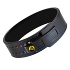 Muscleape Genuine Leather Lever Belt | Lifetime Warranty | Quick-Release Powerlifting Belt with