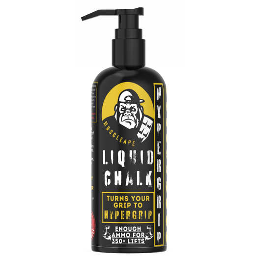 Muscle Ape Liquid Chalk 500ml for Better Grip. Liquid chalk for all types of sports which require a strong grip. | Powerlifting Gym | Muscleape