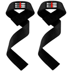 Muscleape Mahakaal Weight Lifting Straps (Black)