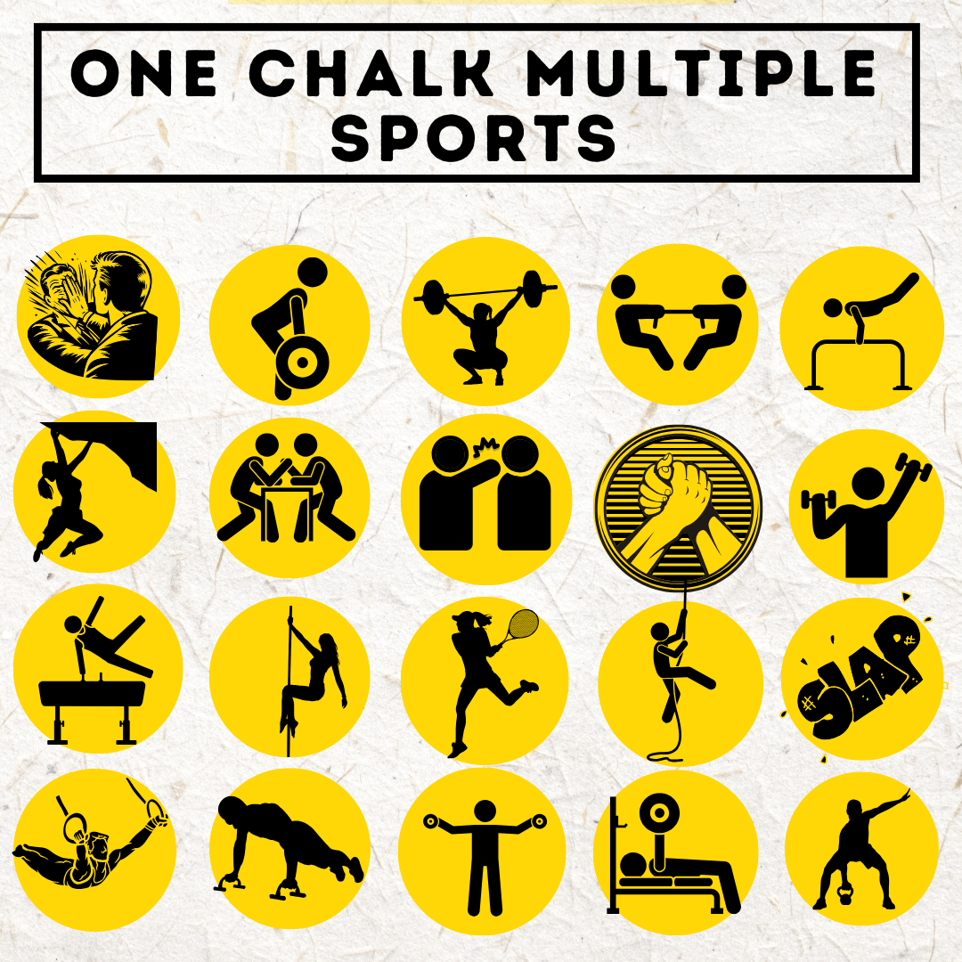 Muscleape Chalk Powder for Superior Grip. 500gm Premium Chalk for Weightlifting,Bodybuilding Powerlifting, Calisthenics and Other Sports. | Powerlifting | Muscleape
