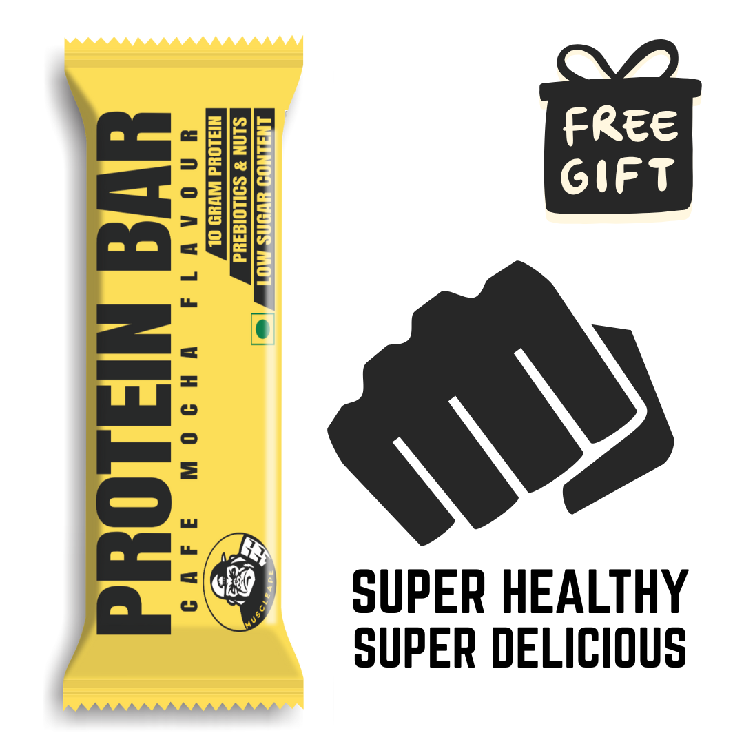 Muscleape Bullet Protein Shaker Bottle 500ml | Leakproof, BPA-Free Gym Mixer with Stainless Steel Mixing Ball for Whey & Supplements