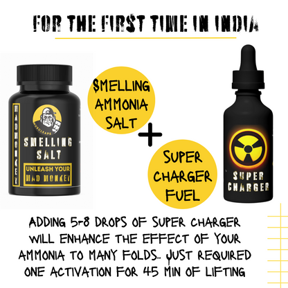 Muscleape Ammonia Smelling Salts with Activator Fuel